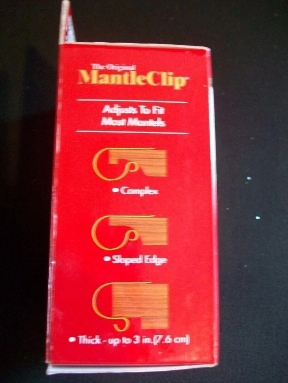 Haute The Original Mantle Clip Set 4 Green Christmas Stocking Hangers Holders